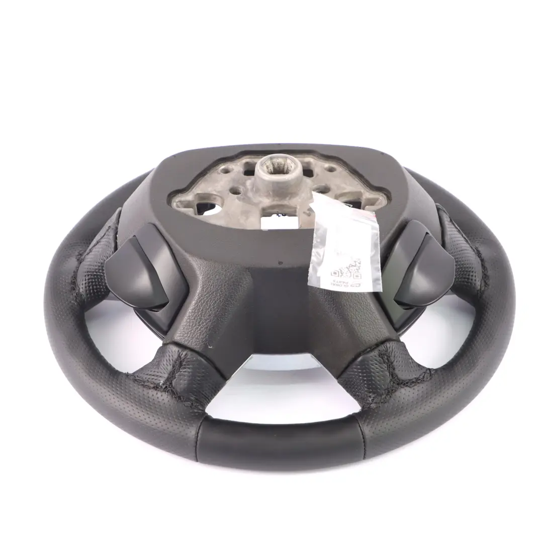 Leather Steering Wheel Multifunction to Ford Transit Custom NEW Black with Part number BK213600DD Ford Transit Custom NEW Black Leather Steering Wheel Multifunction - SKU BK213600DD-1 - Part number BK213600DD