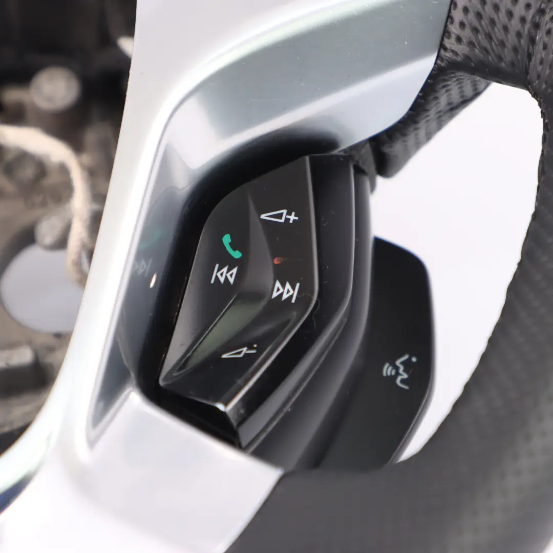 Leather Steering Wheel Multifunction to Ford Transit Custom NEW Black with Part number BK213600DD Ford Transit Custom NEW Black Leather Steering Wheel Multifunction - SKU BK213600DD-1 - Part number BK213600DD