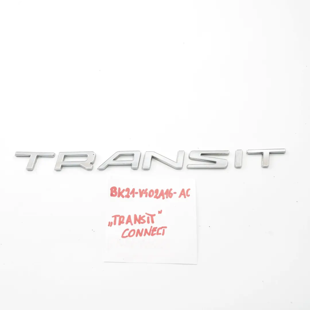 Puerta Trasera Maletero Emblema Insignia Adherido para Ford Transit con número de pieza BK21V402A16AC Ford Transit Puerta Trasera Maletero Emblema Insignia Adherido - SKU BK21V402A16AC - Número de pieza BK21V402A16AC