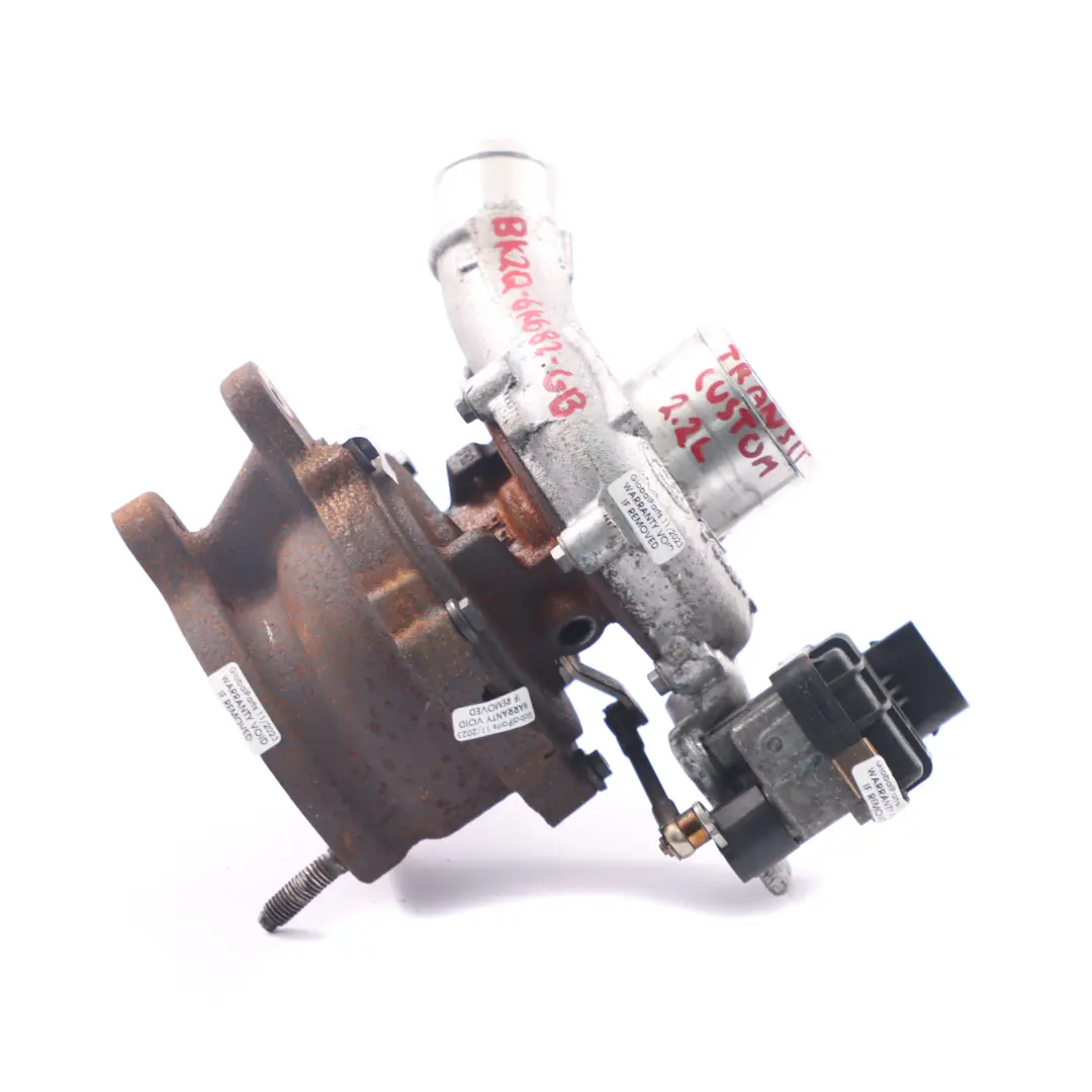Turbocompresseur Turbo Charger pour Ford Transit Custom 2.2 TDCi Diesel à propos du numéro de pièce BK2Q6K682GB Ford Transit Custom 2.2 TDCi Diesel Turbocompresseur Turbo Charger - SKU BK2Q6K682GB - Numéro de pièce BK2Q6K682GB