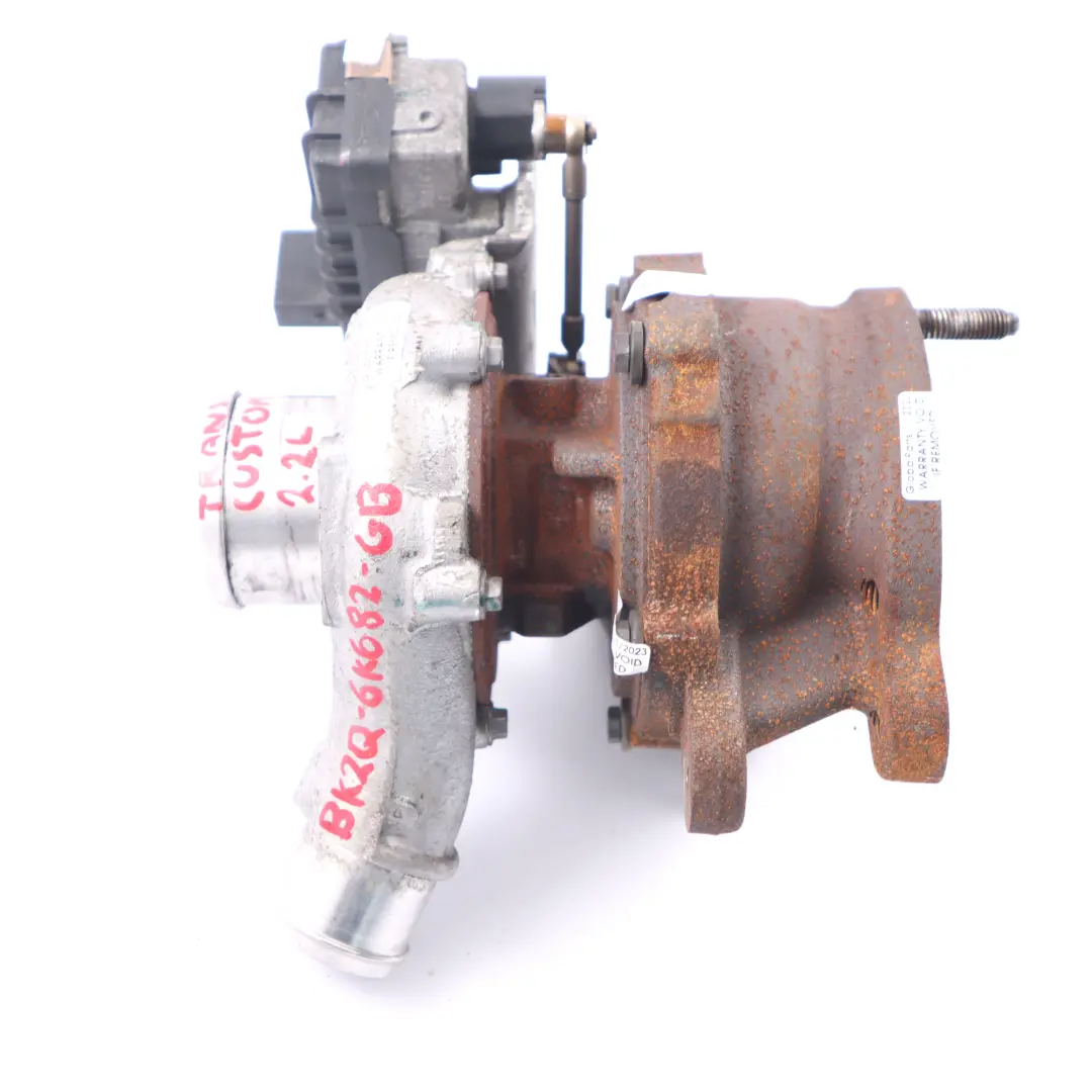 Turbocharger Turbo Charger to Ford Transit Custom 2.2 TDCi Diesel with Part number BK2Q6K682GB Ford Transit Custom 2.2 TDCi Diesel Turbocharger Turbo Charger - SKU BK2Q6K682GB - Part number BK2Q6K682GB