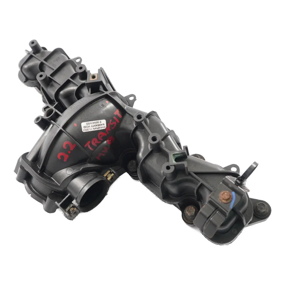 MK8 2.2 TDCI Diesel Colector De Admisión De Aire para Ford Transit MK7 con número de pieza BK2Q9424CD Ford Transit MK7 MK8 2.2 TDCI Diesel Colector De Admisión De Aire - SKU BK2Q9424CD - Número de pieza BK2Q9424CD