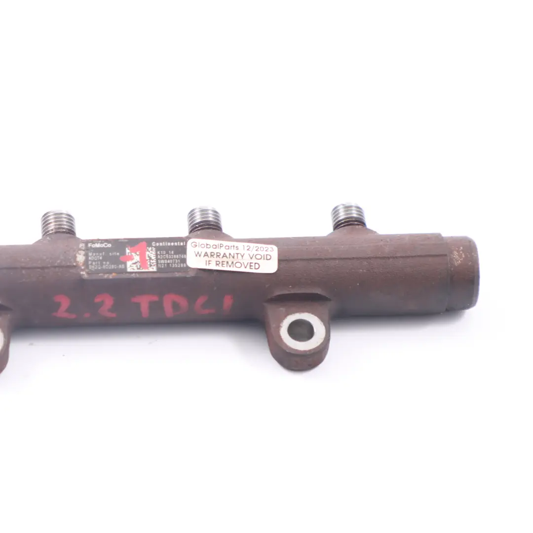 Ford Transit Mk7 2.2 TDCi Diesel Kraftstoff einspritzung Schiene - SKU BK2Q9D280AB-1 - Teilenummer BK2Q9D280AB