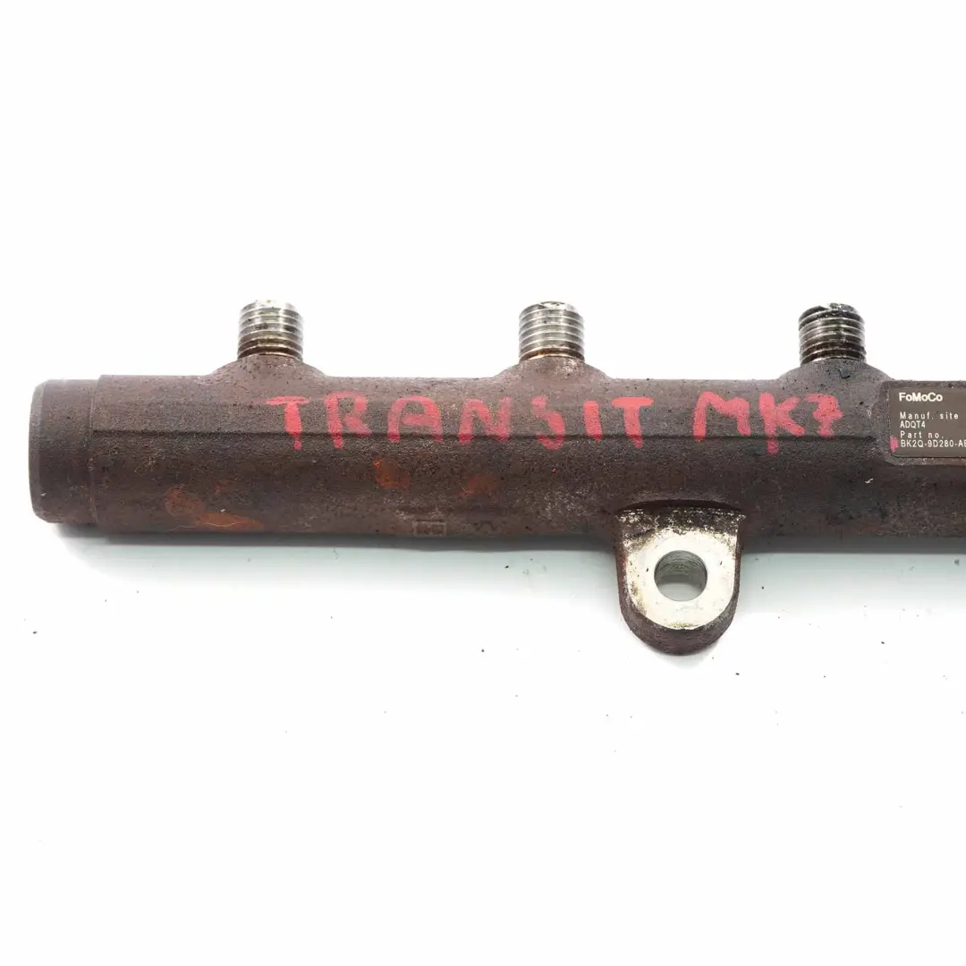Injector Rail Line to Ford Transit Mk7 2.2 TDCi Diesel Fuel with Part number BK2Q9D280AB Ford Transit Mk7 2.2 TDCi Diesel Fuel Injector Rail Line - SKU BK2Q9D280AB - Part number BK2Q9D280AB