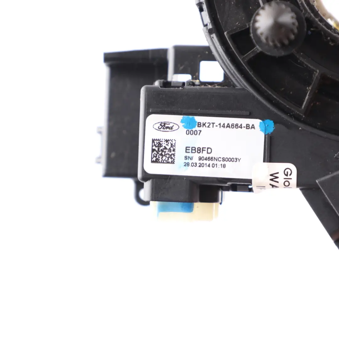 MK8 Steering Wheel Airbag Slip Ring Squib Clockspring BK2T14A664BA to Ford Transit with Part number BK2T-14A664-BA Ford Transit MK8 Steering Wheel Airbag Slip Ring Squib Clockspring BK2T14A664BA - SKU BK2T-14A664-BA - Part number BK2T-14A664-BA