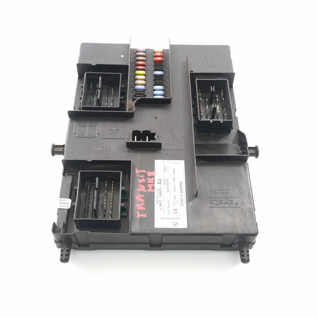 MK8 Body Control Module Unit BCM ECU to Ford Transit Custom with Part number BK2T14B476AU Ford Transit Custom MK8 Body Control Module Unit BCM ECU - SKU BK2T14B476AU - Part number BK2T14B476AU