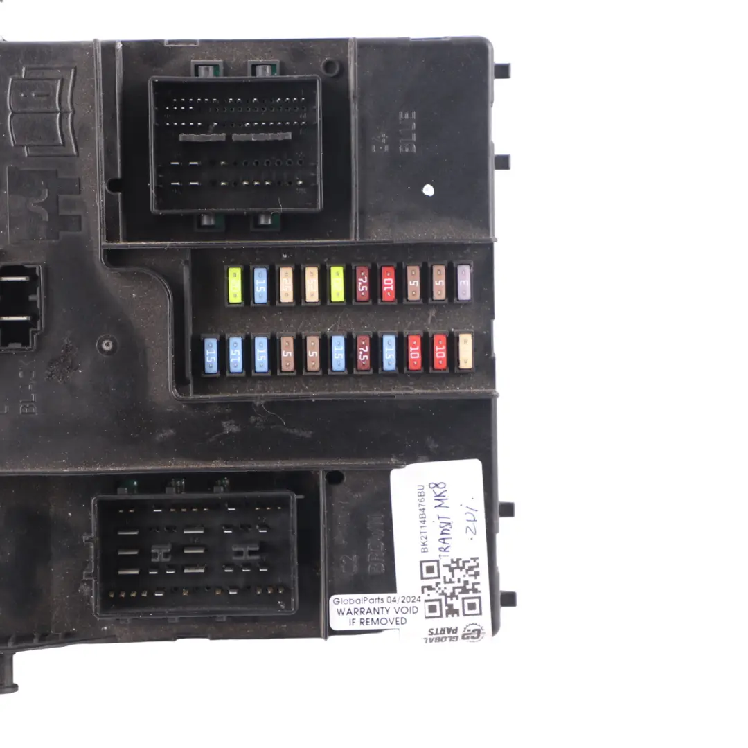 Ford Transit MK8 Fuse Box Relay Body Control Comfort Module BCM - SKU BK2T14B476BU - Part number BK2T14B476BU