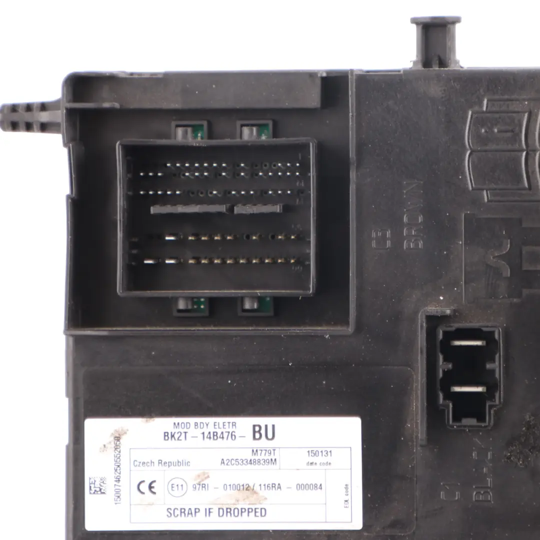 Ford Transit MK8 Fuse Box Relay Body Control Comfort Module BCM - SKU BK2T14B476BU - Part number BK2T14B476BU
