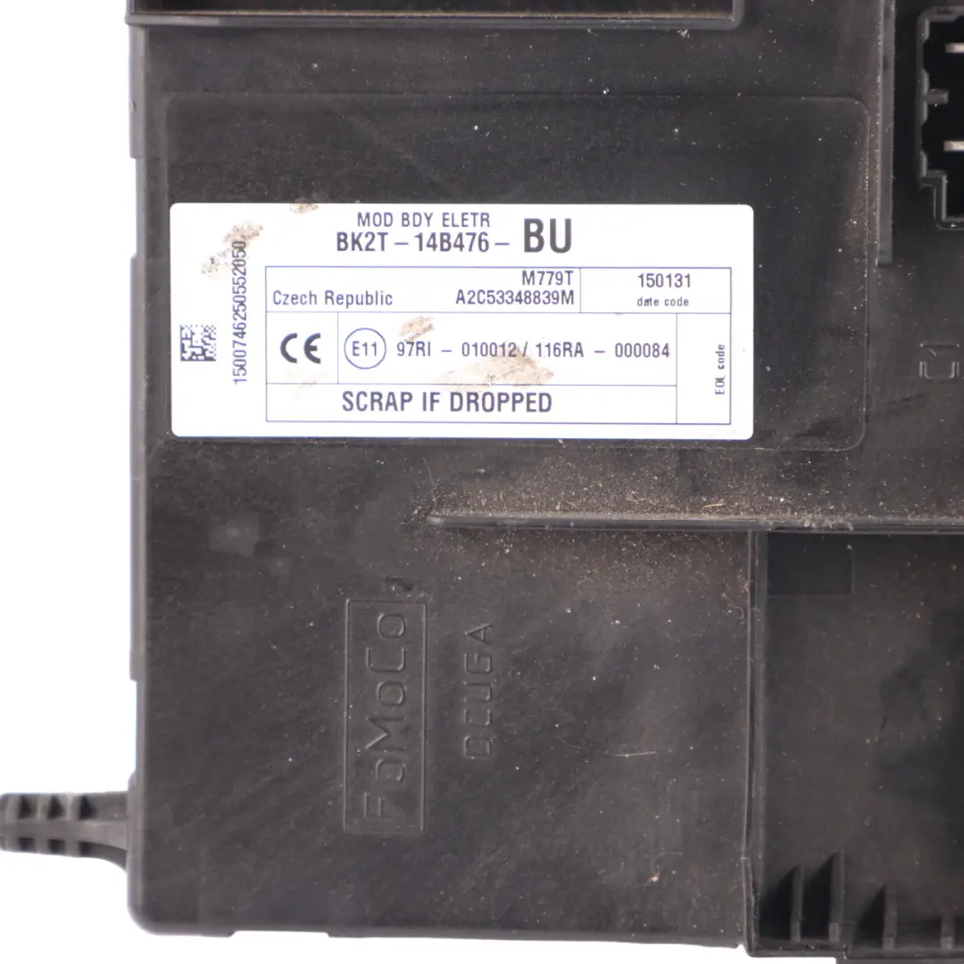 Ford Transit MK8 Fuse Box Relay Body Control Comfort Module BCM - SKU BK2T14B476BU - Part number BK2T14B476BU
