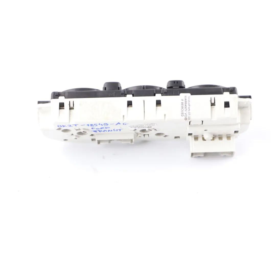 MK8 Panel control climatizador Interruptor aire para Ford Transit Custom con número de pieza BK2T18549AG Ford Transit Custom MK8 Panel control climatizador Interruptor aire - SKU BK2T18549AG - Número de pieza BK2T18549AG