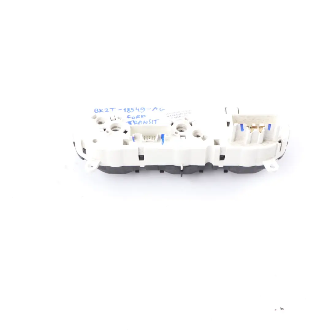 MK8 Heizung Klimabedienfeld Air Con Schalter für Ford Transit Custom mit Teilenummer BK2T18549AG Ford Transit Custom MK8 Heizung Klimabedienfeld Air Con Schalter - SKU BK2T18549AG - Teilenummer BK2T18549AG