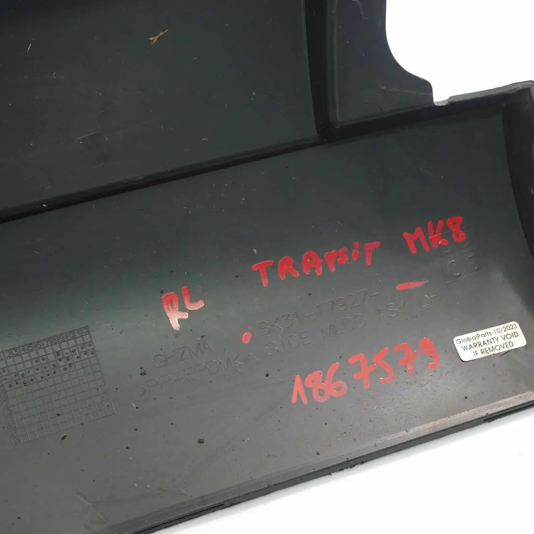 Mk8 Heckstoßstange Ecke links Grundiert für Ford Transit mit Teilenummer BK31-17927 Ford Transit Mk8 Heckstoßstange Ecke links Grundiert - SKU BK31-17927 - Teilenummer BK31-17927