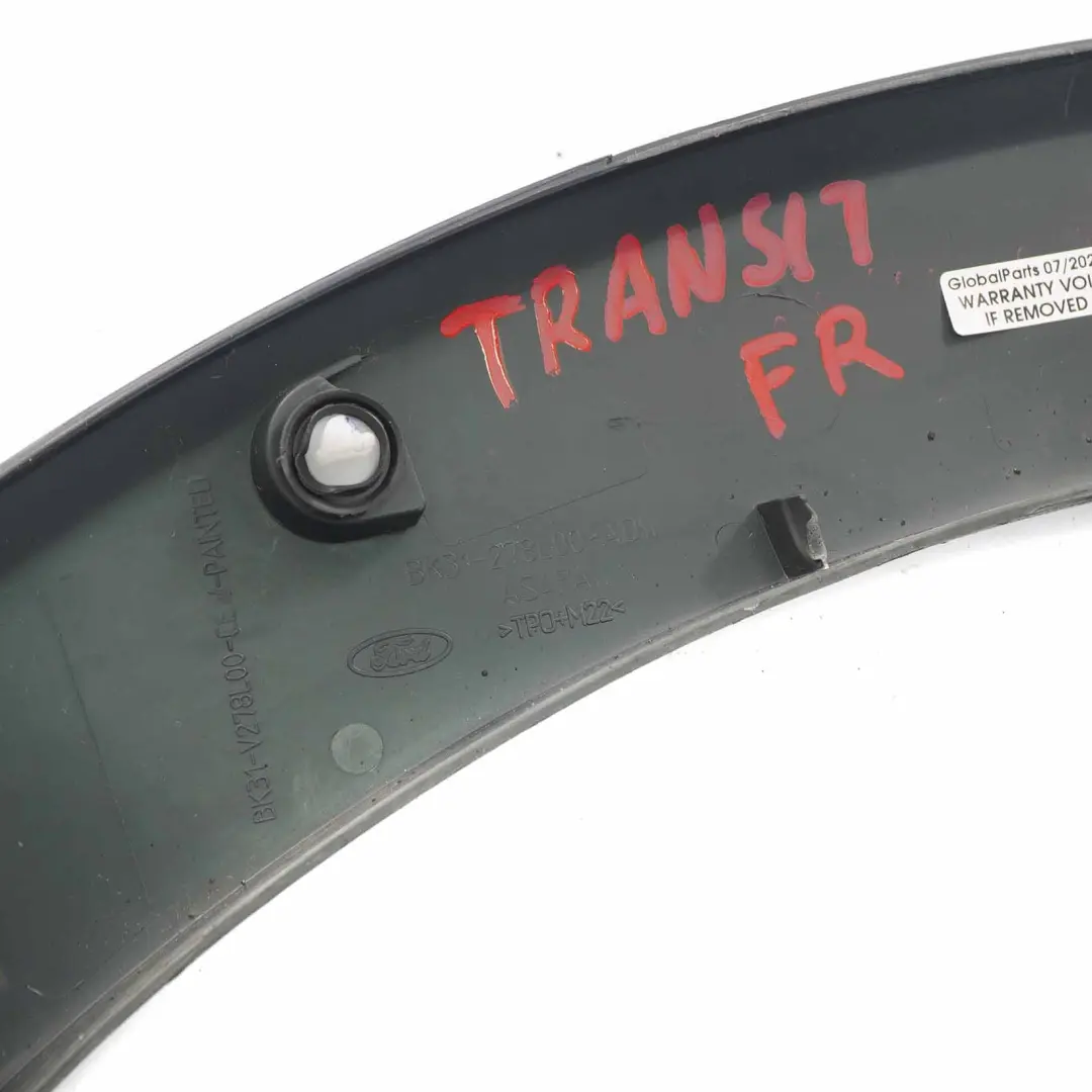 Nadkole Prawe Przednie Osłona Listwa do Ford Transit o numerze BK31-V278L00-ADW Ford Transit Nadkole Prawe Przednie Osłona Listwa - SKU BK31-V278L00-ADW - Numer Części BK31-V278L00-ADW