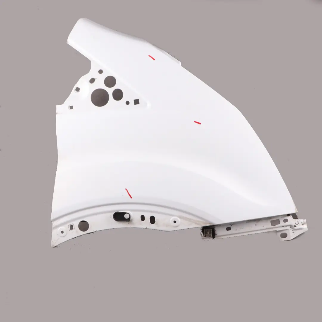 Mk8 Side Panel Front Right O/S Wing Fender Frozen White to Ford Transit with Part number BK3116E128 Ford Transit Mk8 Side Panel Front Right O/S Wing Fender Frozen White - SKU BK3116E128-FW - Part number BK3116E128