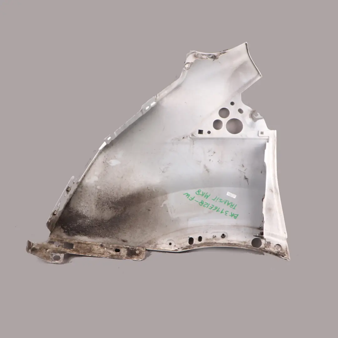 Mk8 Side Panel Front Right O/S Wing Fender Frozen White to Ford Transit with Part number BK3116E128 Ford Transit Mk8 Side Panel Front Right O/S Wing Fender Frozen White - SKU BK3116E128-FW - Part number BK3116E128
