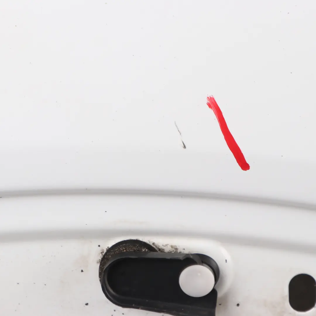 Ford Transit Mk8 Side Panel Front Right O/S Wing Fender Frozen White - SKU BK3116E128-FW - Part number BK3116E128