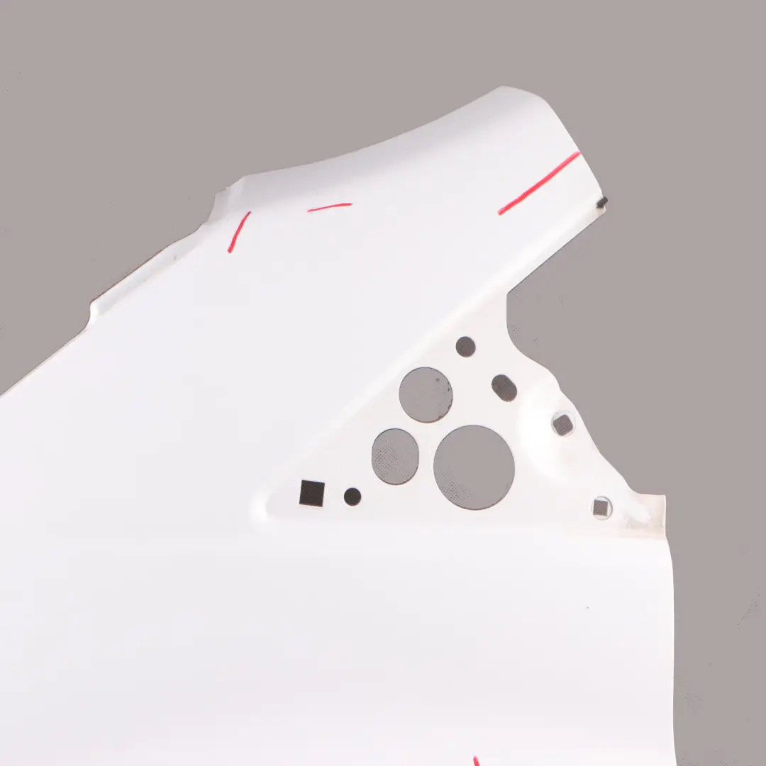 Ford Transit Mk8 Side Panel Front Left N/S Wing Fender Frozen White - SKU BK3116E129-FW - Part number BK3116E129