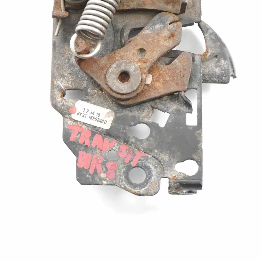 Ford Transit Custom MK8 Cofano Cappuccio Blocco Gancio chiusura - SKU BK3116E624AD - Numero di parte BK3116E624AD