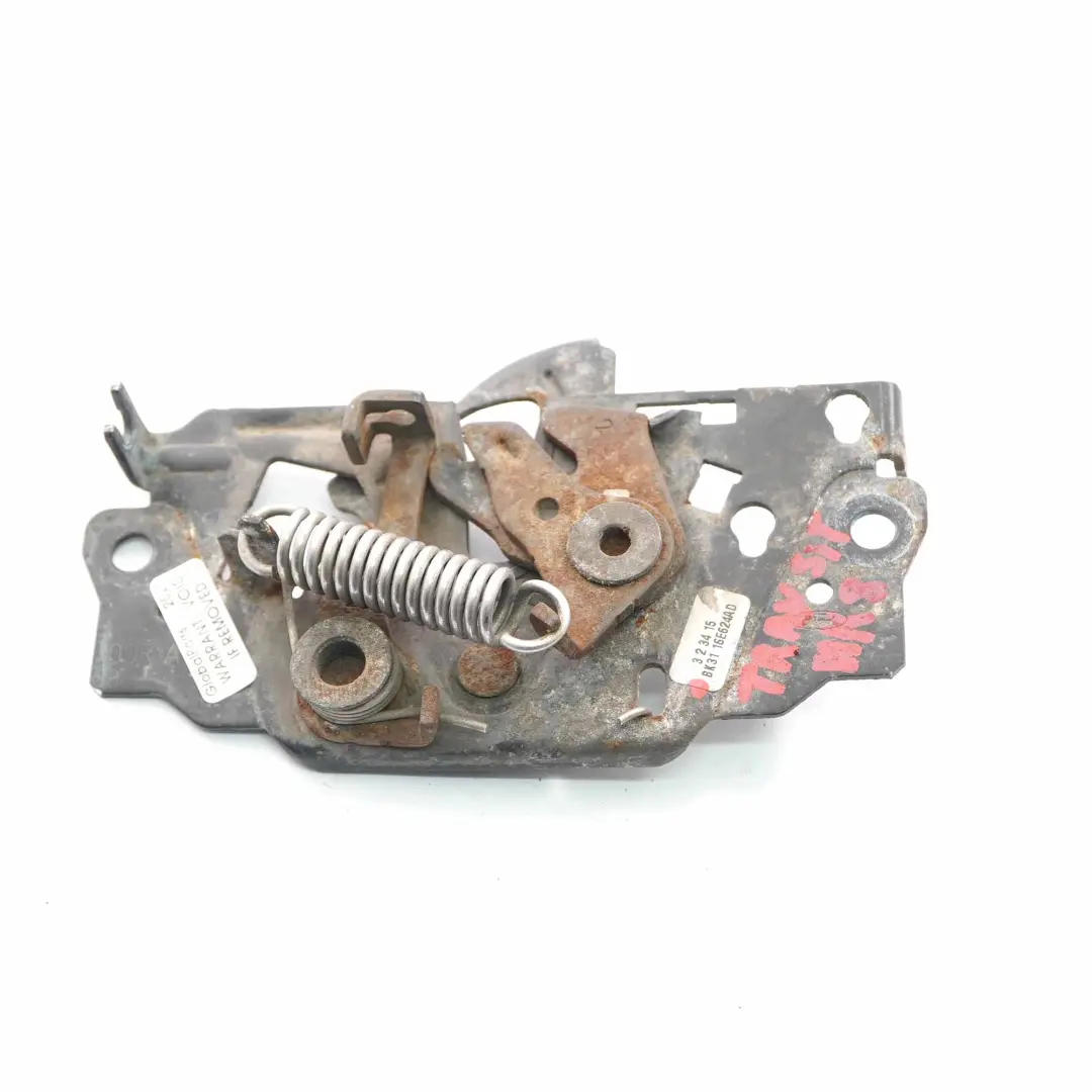 Ford Transit Custom MK8 Cofano Cappuccio Blocco Gancio chiusura - SKU BK3116E624AD - Numero di parte BK3116E624AD