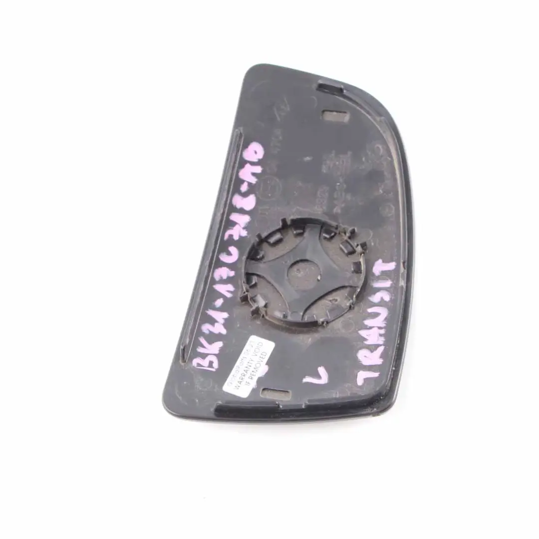 MK8 Lower Wing Mirror Glass Door Left N/S to Ford Transit with Part number BK3117C718AB Ford Transit MK8 Lower Wing Mirror Glass Door Left N/S - SKU BK3117C718AB - Part number BK3117C718AB