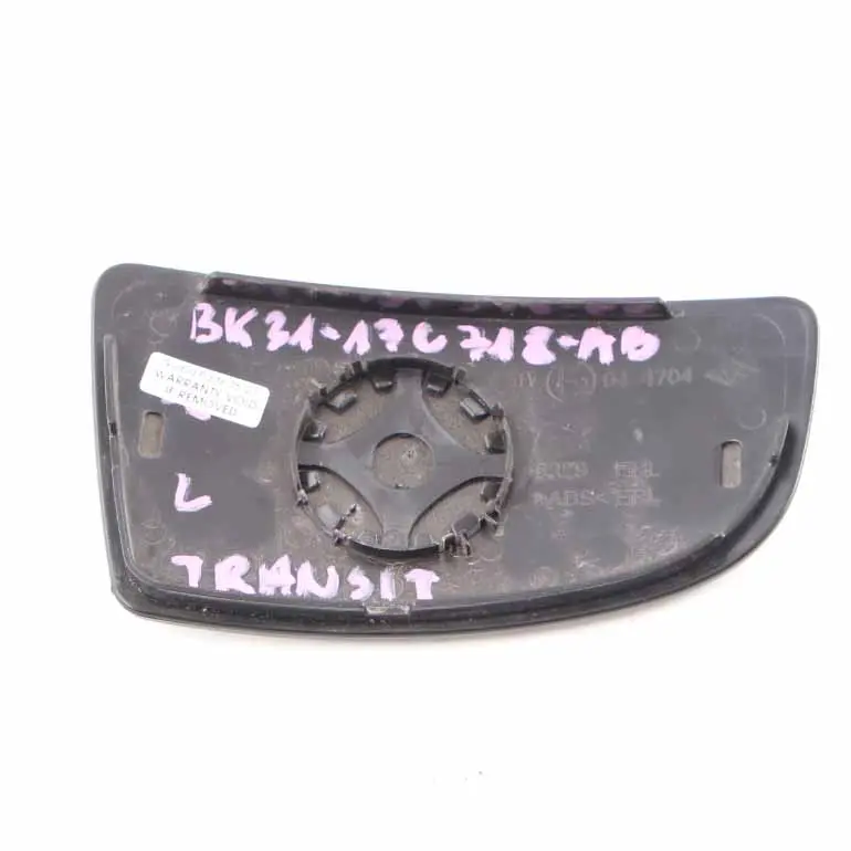 MK8 Lower Wing Mirror Glass Door Left N/S to Ford Transit with Part number BK3117C718AB Ford Transit MK8 Lower Wing Mirror Glass Door Left N/S - SKU BK3117C718AB - Part number BK3117C718AB