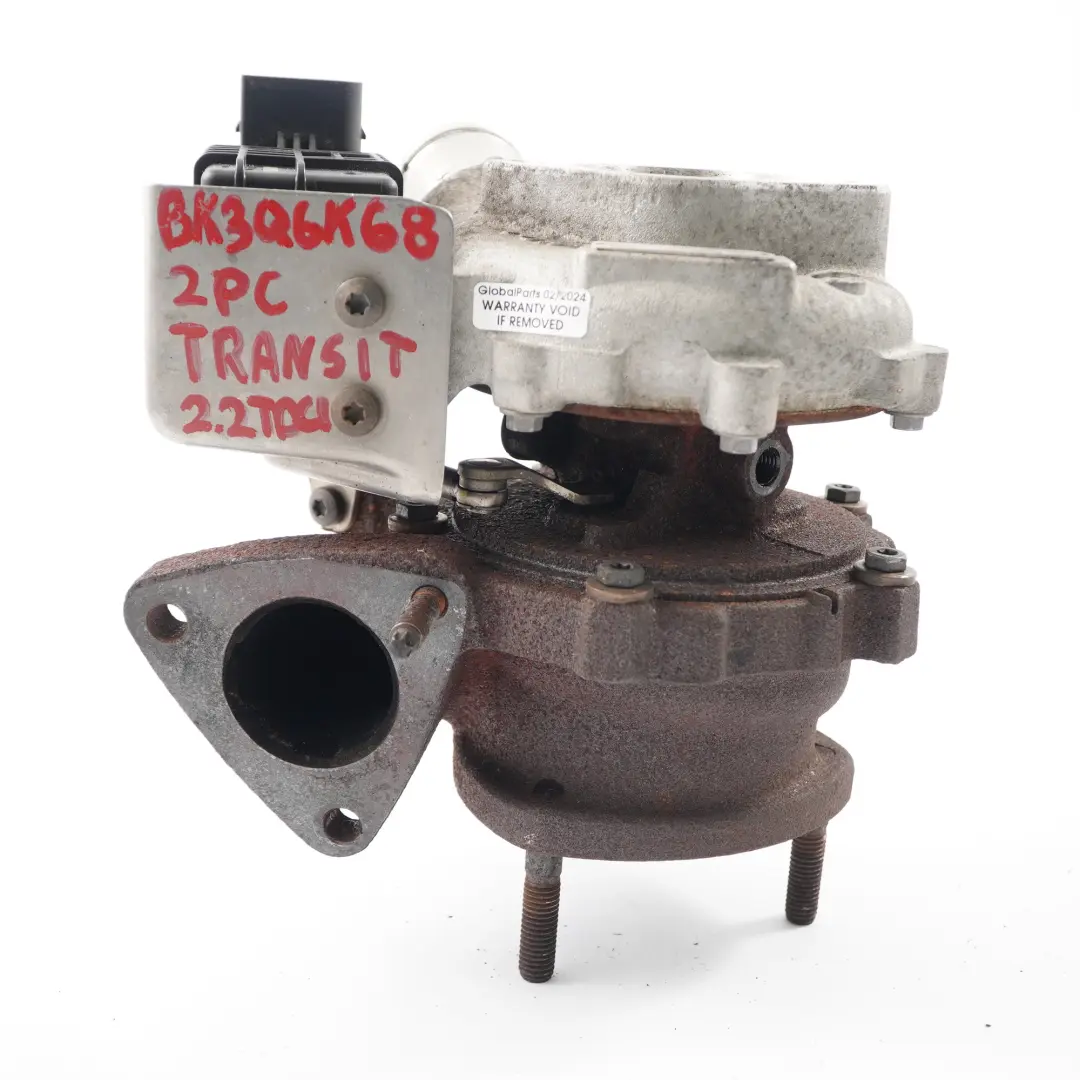 Ford Transit MK7 2.2 TDCi Diesel Turbolader Komplett Turbo - SKU BK3Q6K682PC - Teilenummer BK3Q6K682PC