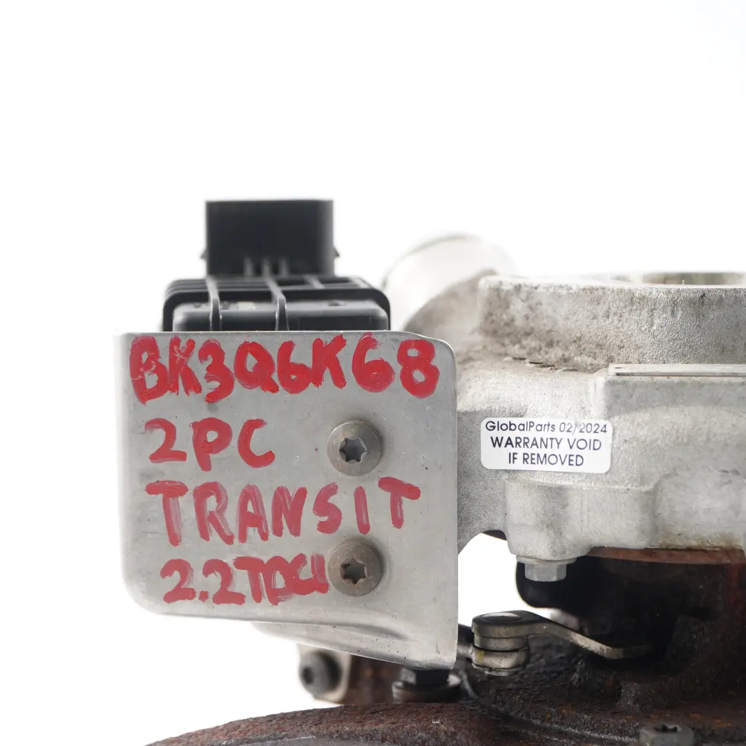 Turbocompresor Completo para Ford Transit MK7 2.2 TDCi con número de pieza BK3Q6K682PC Ford Transit MK7 2.2 TDCi Turbocompresor Completo - SKU BK3Q6K682PC - Número de pieza BK3Q6K682PC