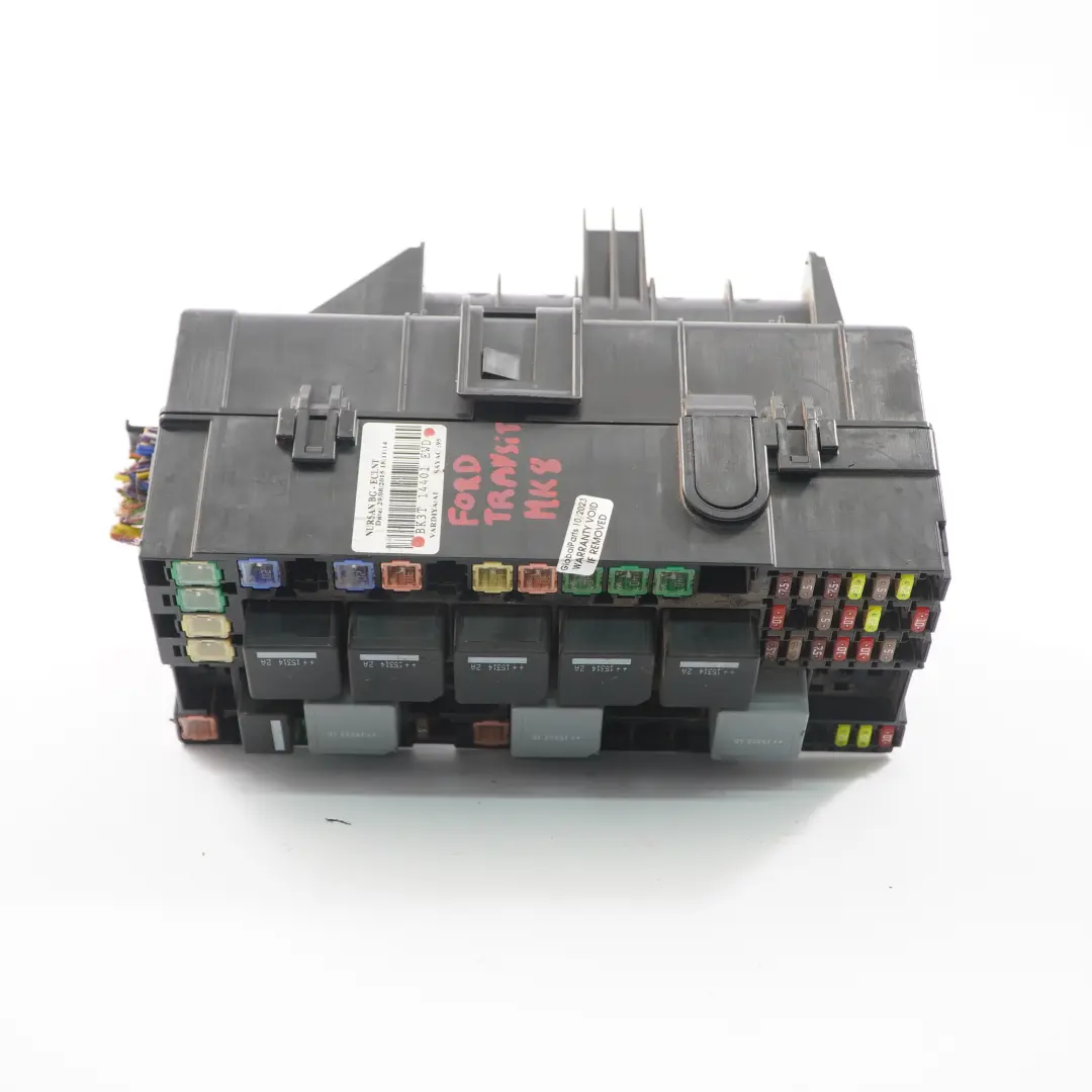 Mk8 Fuse Box Power Distribution Junction Relay to Ford Transit with Part number BK3T-14401-EWD Ford Transit Mk8 Fuse Box Power Distribution Junction Relay - SKU BK3T-14401-EWD - Part number BK3T-14401-EWD