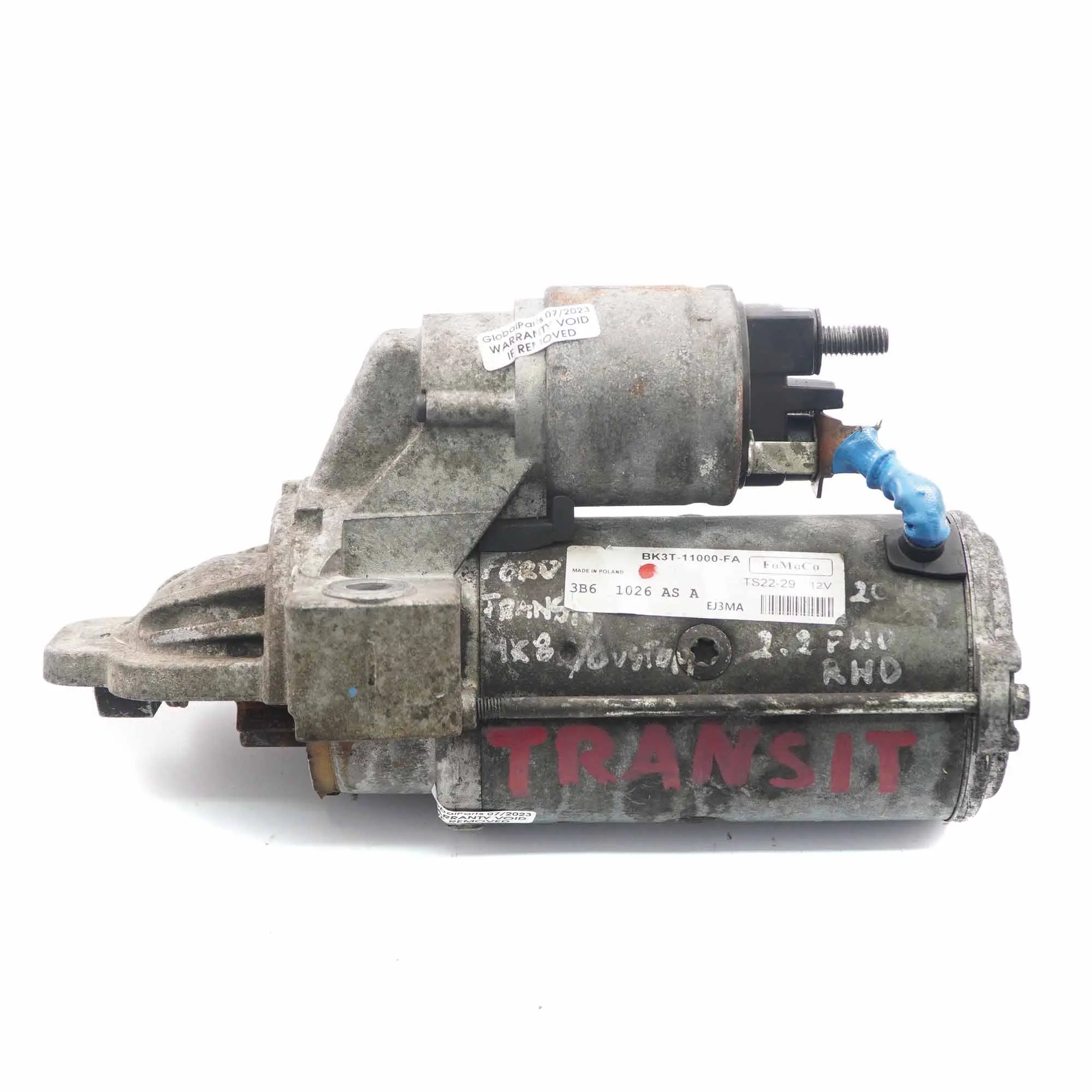 Motorino di avviamento Ford Transit 2.2 TDCI Diesel BK3T11000FA