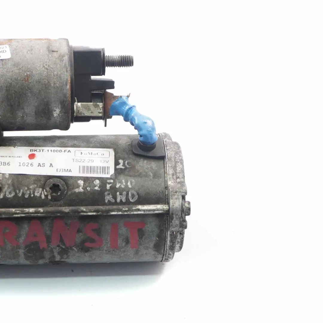  Starter Motor Ford Transit 2.2 TDCI Diesel Engine - SKU BK3T11000FA - Part number BK3T11000FA