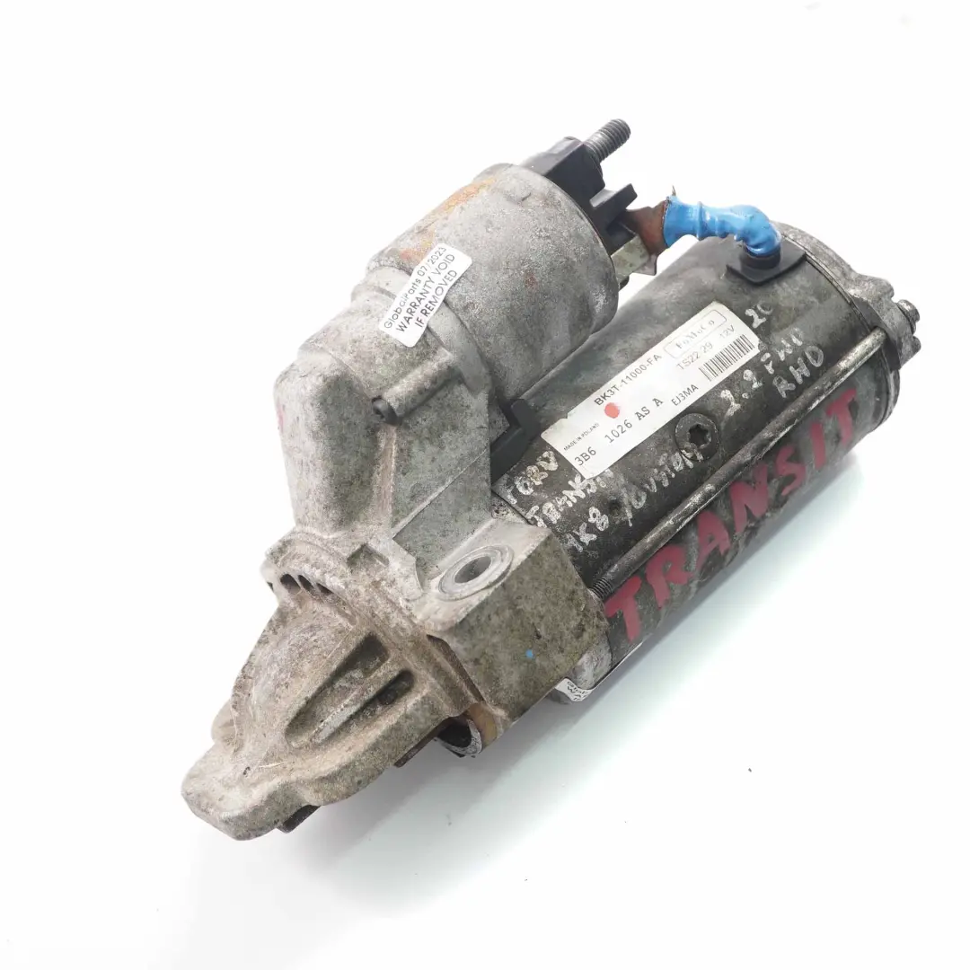  Starter Motor Ford Transit 2.2 TDCI Diesel Engine - SKU BK3T11000FA - Part number BK3T11000FA