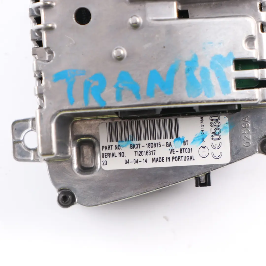 Ford Transit MK8 Radio Stereo Audio USB Head Unit Panel - SKU BK3T18D815GA - Part number BK3T18D815GA