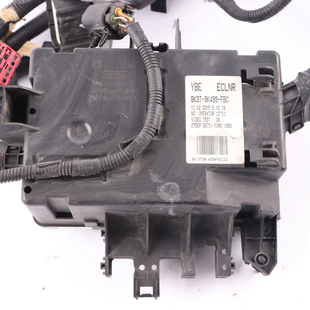 Ford Transit MK8 Under Bonnet Fusebox Module - SKU BK3T9K499FBC - Part number BK3T9K499FBC