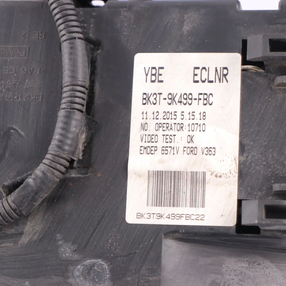 Ford Transit MK8 Under Bonnet Fusebox Module - SKU BK3T9K499FBC - Part number BK3T9K499FBC