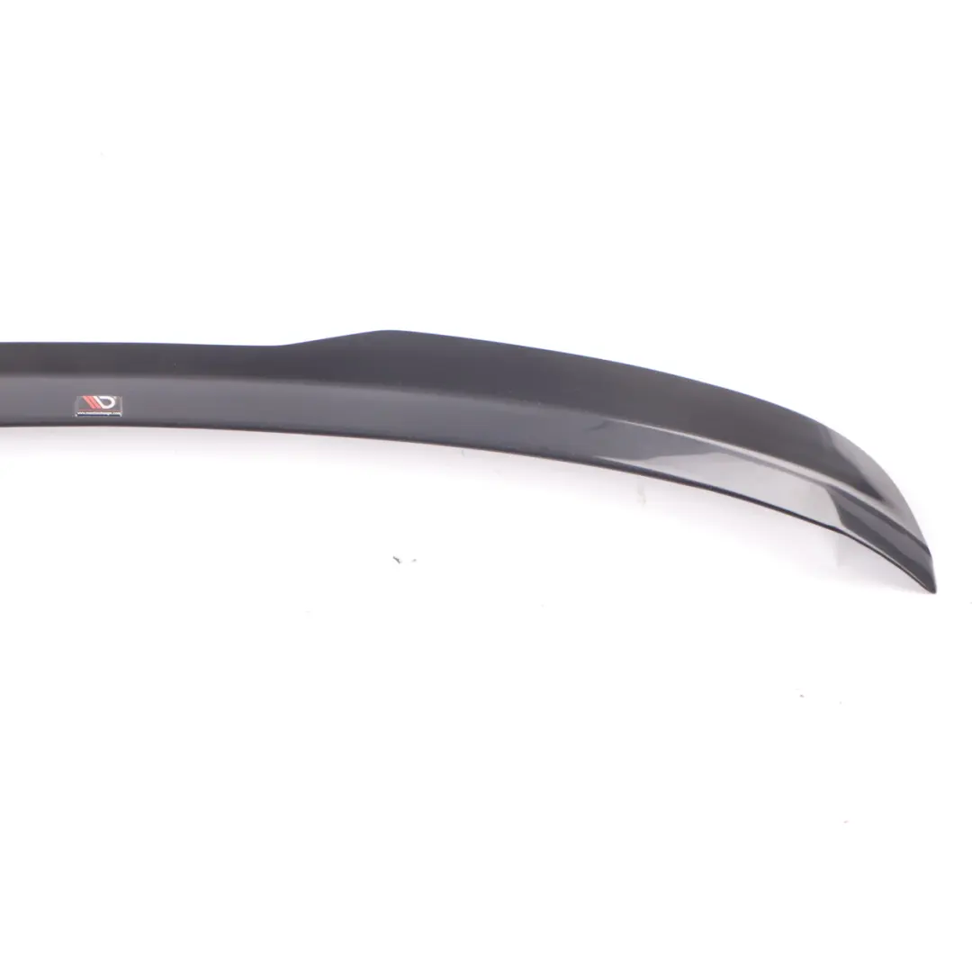 Spoiler BMW F20 F21 Wing Maxton Design Trunk Black Gloss to Rear with Part number BM1-F20-M-CAP 1 Rear Spoiler BMW F20 F21 Wing Maxton Design Trunk Black Gloss - SKU BM1-F20-M-CAP 1 - Part number BM1-F20-M-CAP 1