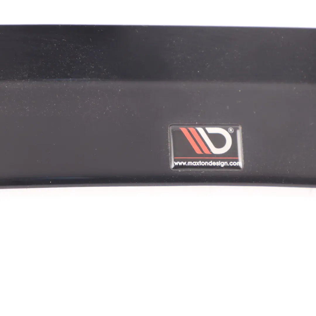 Spoiler BMW F20 F21 Wing Maxton Design Trunk Black Gloss to Rear with Part number BM1-F20-M-CAP 1 Rear Spoiler BMW F20 F21 Wing Maxton Design Trunk Black Gloss - SKU BM1-F20-M-CAP 1 - Part number BM1-F20-M-CAP 1