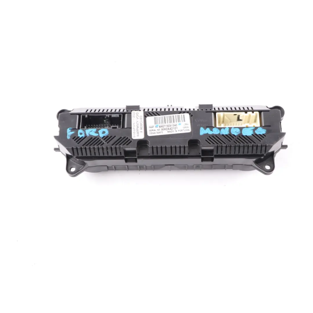 Ford Mondeo MK4 Air Conditioning A/C Switch Panel Control Unit BM2T-18C612-HC - SKU BM2T18C612HC - Part number BM2T18C612HC
