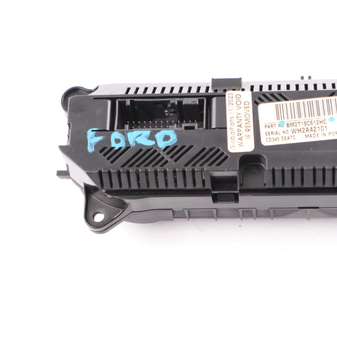Ford Mondeo MK4 Air Conditioning A/C Switch Panel Control Unit BM2T-18C612-HC - SKU BM2T18C612HC - Part number BM2T18C612HC