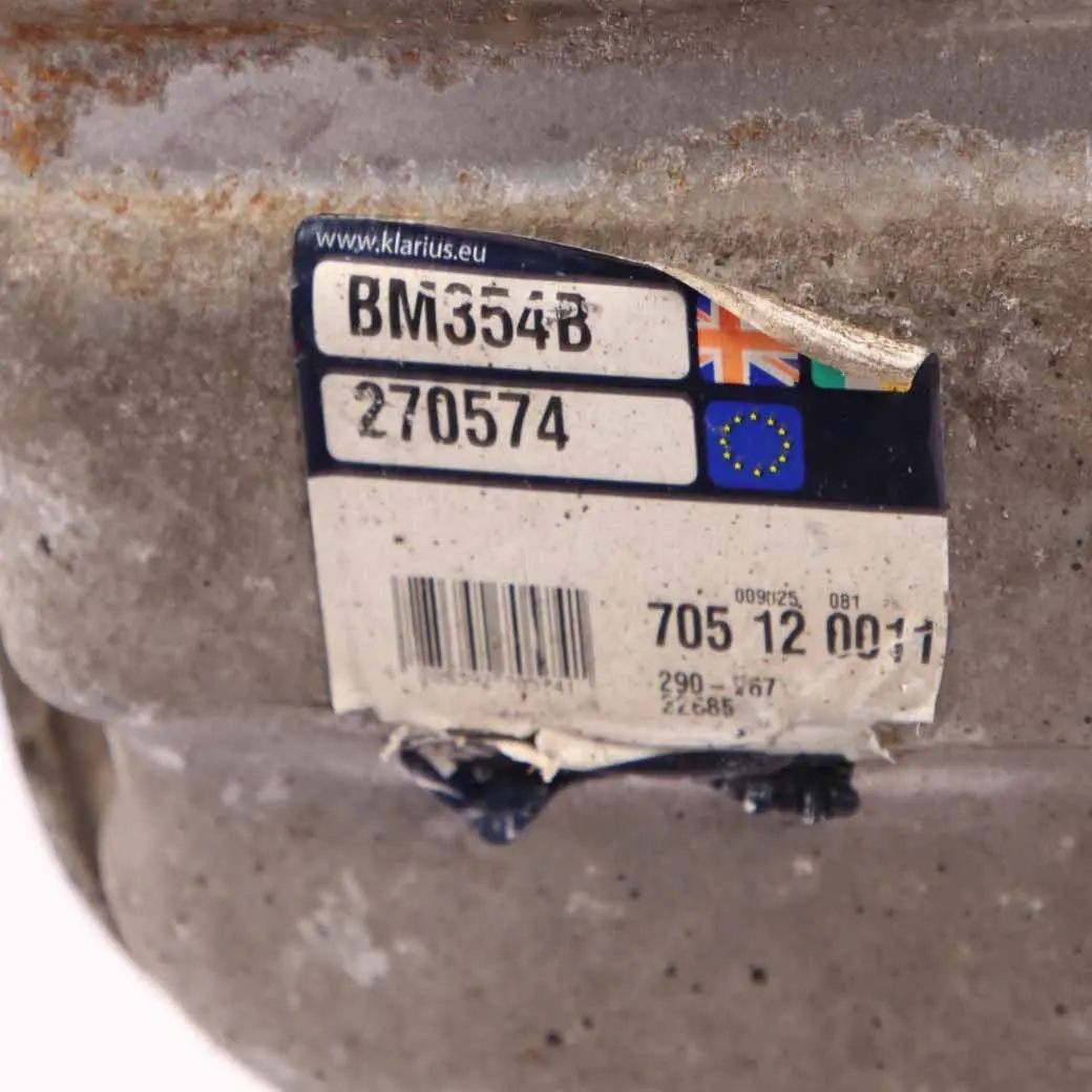 Exhaust Silencer Klarius Muffler Back Box Pipe Single Tip W10 to Mini R50 Rear with Part number BM354B Mini R50 Rear Exhaust Silencer Klarius Muffler Back Box Pipe Single Tip W10 - SKU BM354B - Part number BM354B