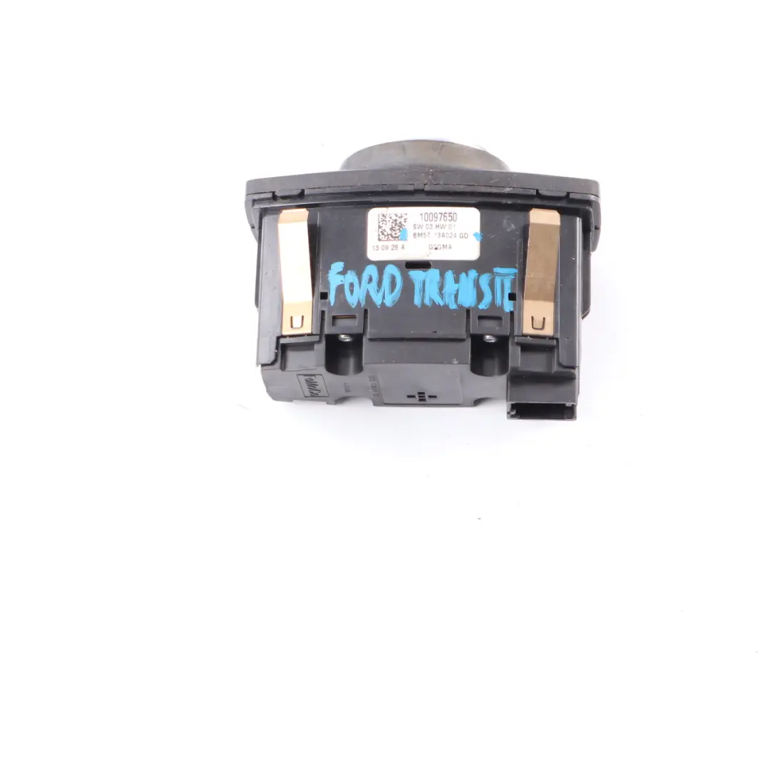 Headlight Fog Light Switch Control Panel to Ford Transit Custom with Part number BM5T13A024GD Ford Transit Custom Headlight Fog Light Switch Control Panel - SKU BM5T13A024GD - Part number BM5T13A024GD