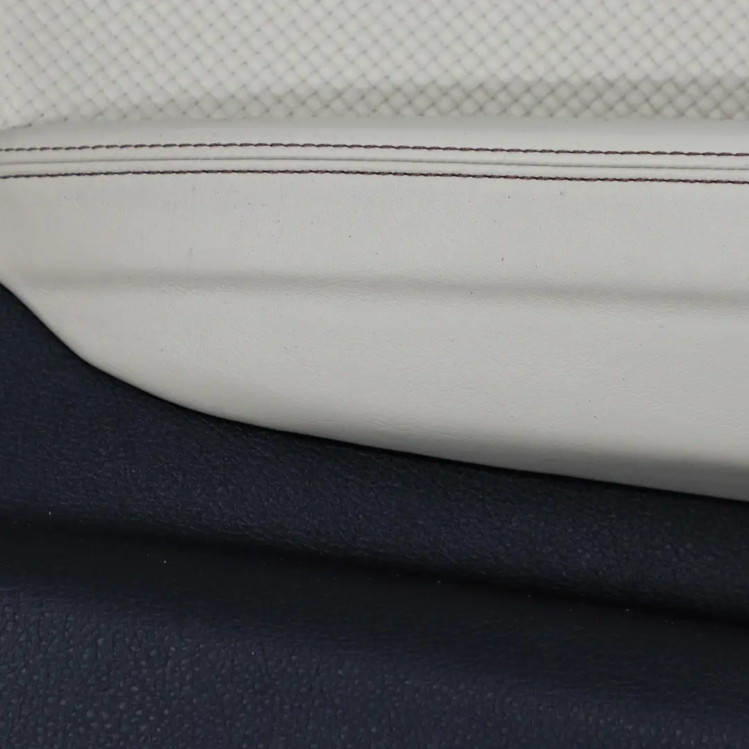 BMW F30 Vorne Hinten Tür Karten Verkleidung Panel Leder Individuell Beige Set - SKU BMW F30 Door Cards Set - Teilenummer 7279200