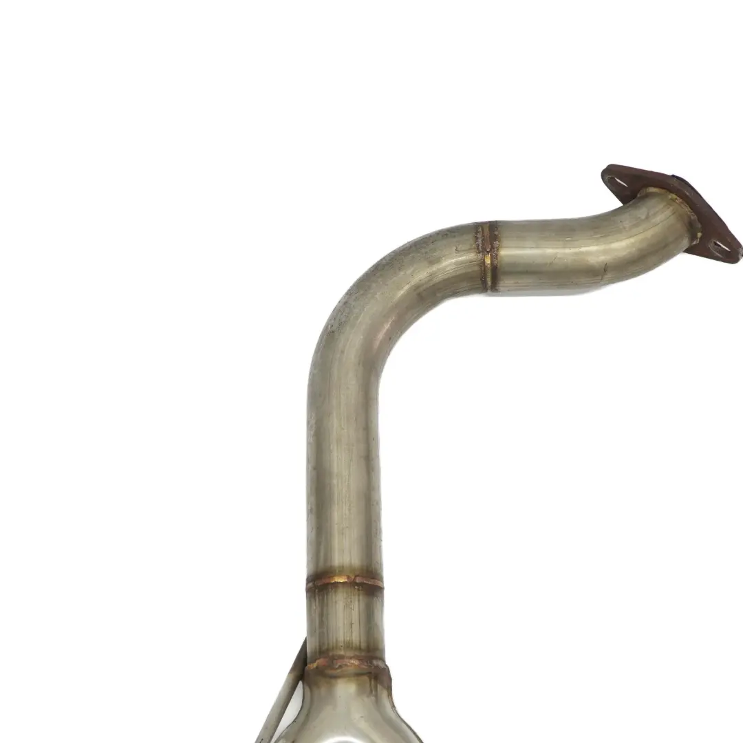Exhaust System Muffler Double Pipe Chrome U76250RIT BMW Rear - SKU BMW Muffler U76250RIT - Part number BMW Muffler U76250RIT
