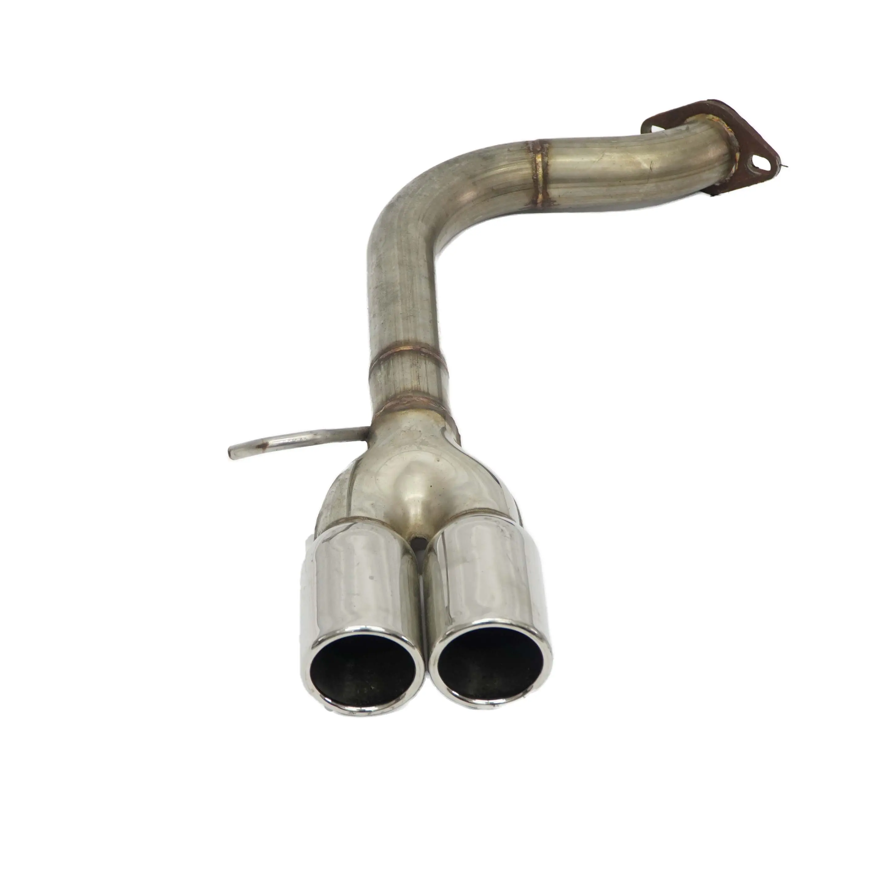 BMW Systeme d'Echappement Arriere Muffler Double Pipe Chrome U76250RIT