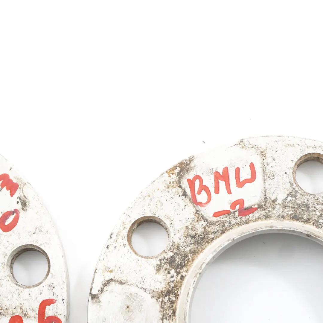  Alloy Wheel Spacers Hubcentric Shims BMW 5x120 72.56mm 12mm - SKU BMW Spacer Set 5x120-2 - Part number BMW Spacer Set 5x120