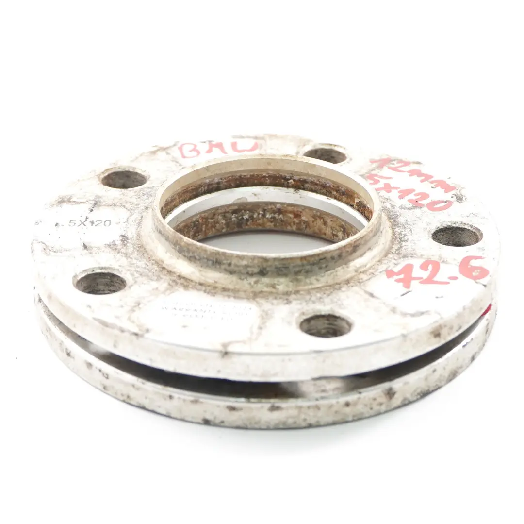  Alufelgen Distanzscheiben Nabenzentrierscheiben BMW 5x120 72.56mm 12mm - SKU BMW Spacer Set 5x120-2 - Teilenummer BMW Spacer Set 5x120