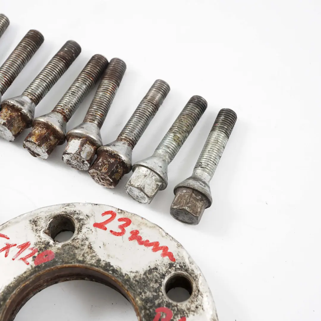 Spurverbreiterung Distanzscheiben Set 5x120 72.56mm 23mm + Schrauben für BMW mit Teilenummer BMW Spacer Set 5x120 BMW Spurverbreiterung Distanzscheiben Set 5x120 72.56mm 23mm + Schrauben - SKU BMW Spacer Set 5x120-6 - Teilenummer BMW Spacer Set 5x120