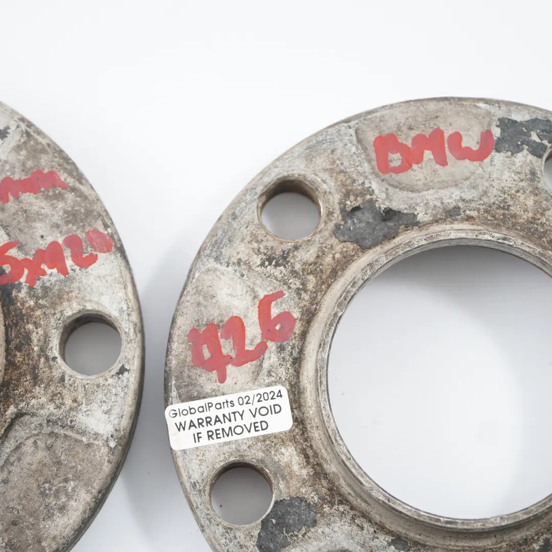 BMW Spurverbreiterung Distanzscheiben Set 5x120 72.56mm 15mm - SKU BMW-Spacer-Set-5x120 - Teilenummer BMW Spacer Set 5x120