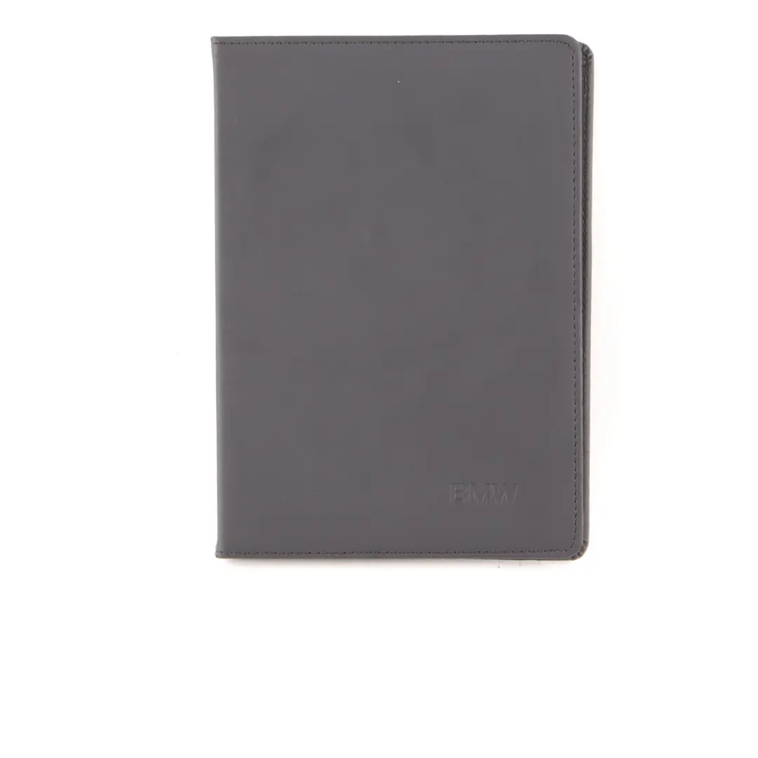 Owner's Handbook Book Wallet Case Pouch Black BMW - SKU BMW Wallet - Part number BMW Wallet