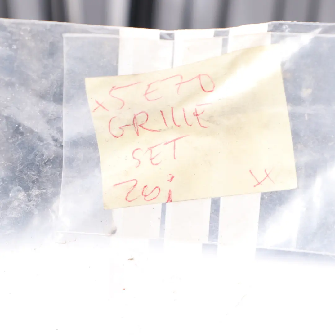 Front Grille BMW X5 E70 Left Right N/O/S Bumper Cover Kidney Set to with Part number BMW X5 E70 GRILL SET Front Grille BMW X5 E70 Left Right N/O/S Bumper Cover Kidney Set - SKU BMW X5 E70 GRILL SET - Part number BMW X5 E70 GRILL SET