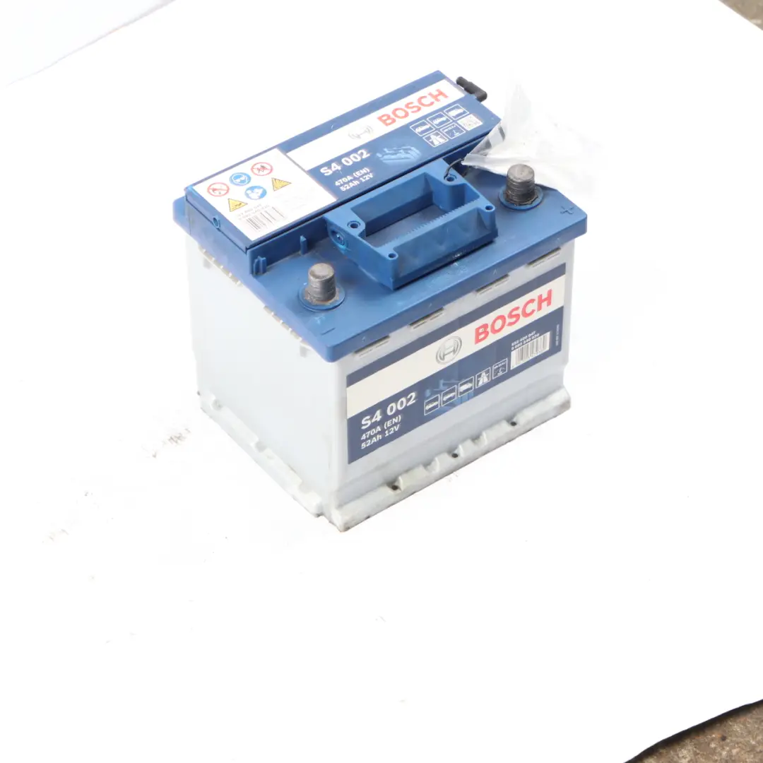Bosch S4 002 Accumulator Battery 52Ah 470A 12V to with Part number Bosch S4 002 52Ah Accumulator Bosch S4 002 Accumulator Battery 52Ah 470A 12V - SKU Bosch S4 002 52Ah Accumulator - Part number Bosch S4 002 52Ah Accumulator